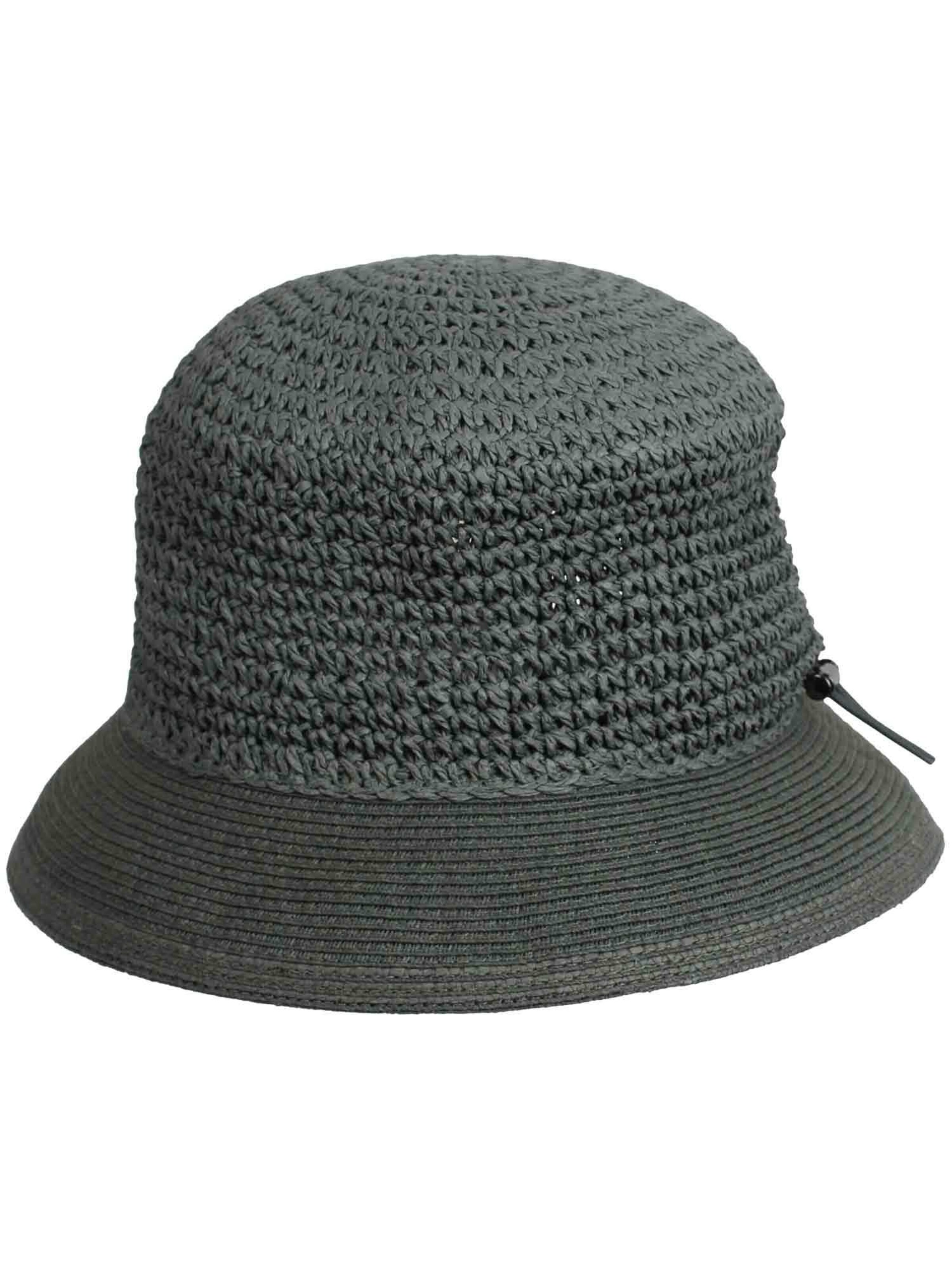 LOEVENICH Hut in Grün: Vorderseite