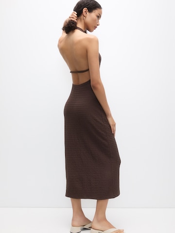 Pull&Bear Summer Dress in Brown