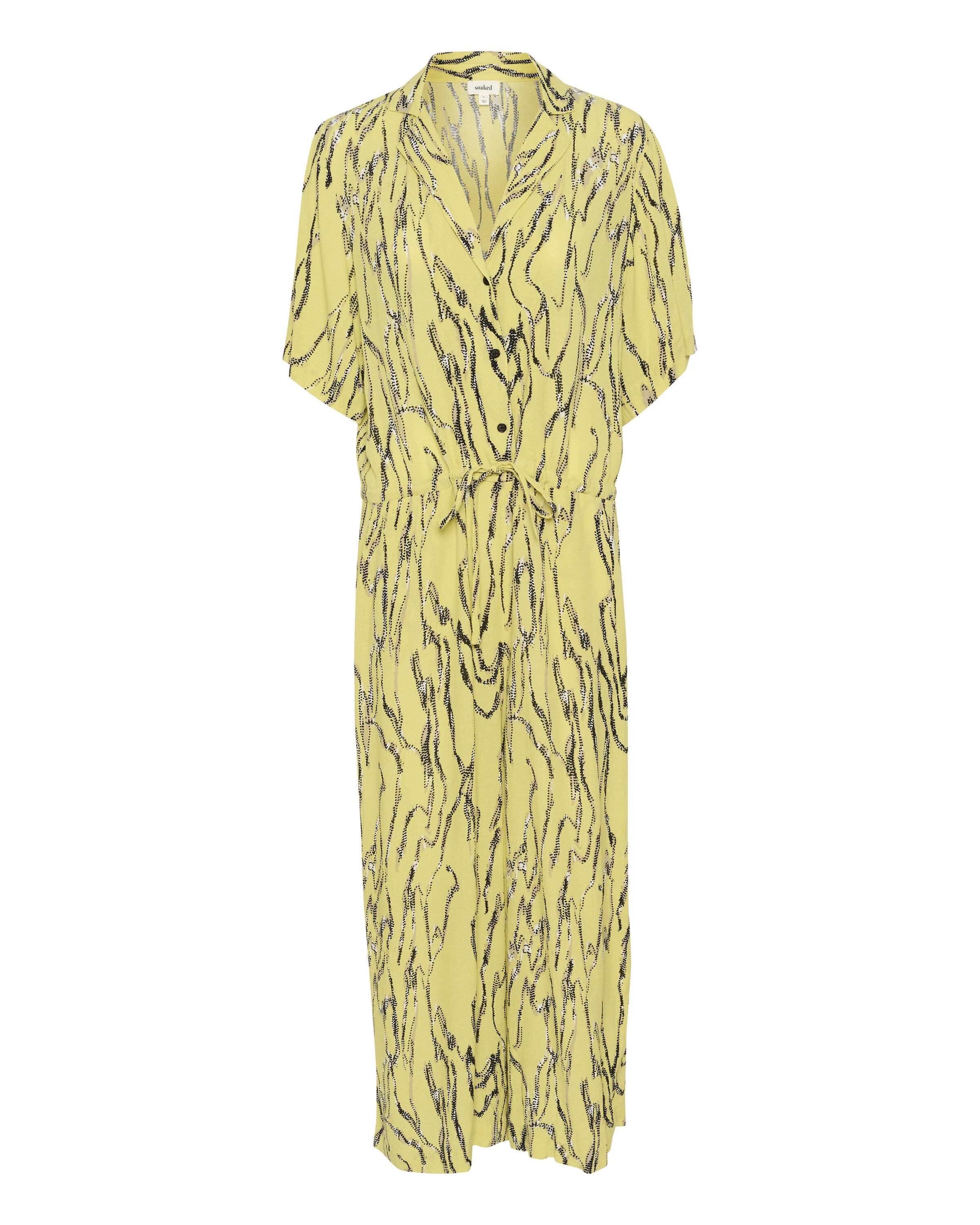 SOAKED IN LUXURY - Macacões 'Zaya' em amarelo: frente