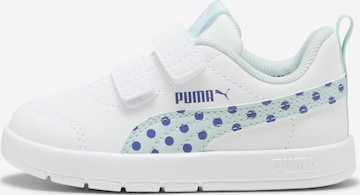 Baskets 'Courtflex V3' PUMA en blanc : devant