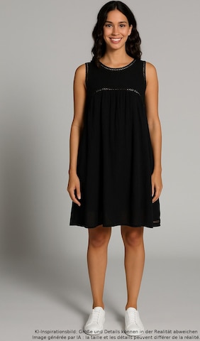 PROTEST Kleid L in Schwarz: Vorderseite