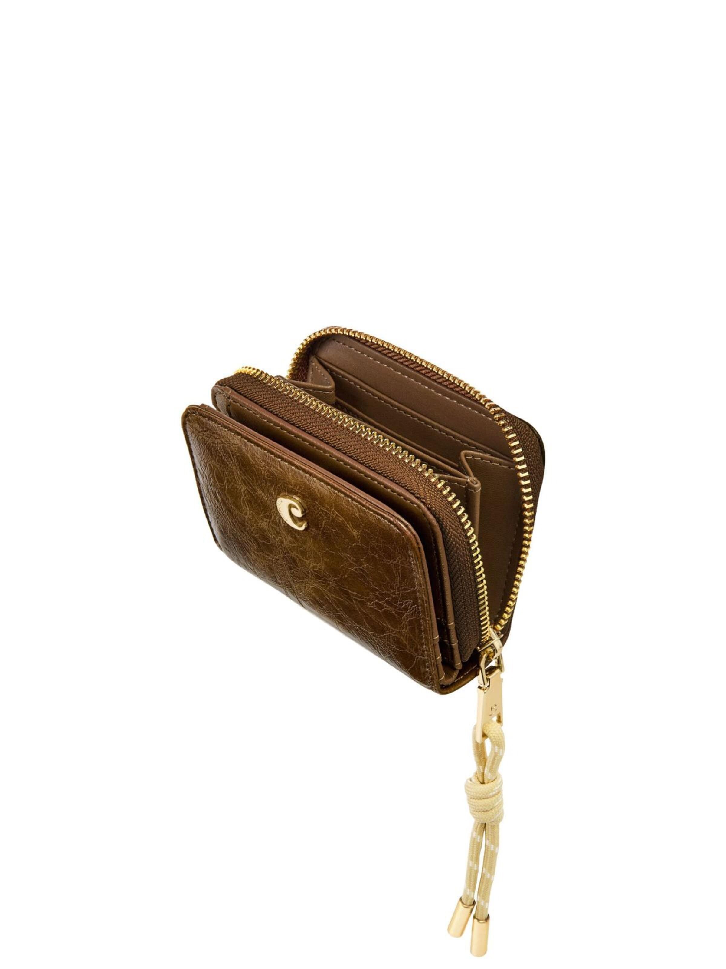 Porte-monnaies 'Card wallet with flap Philomène' Cacharel en marron