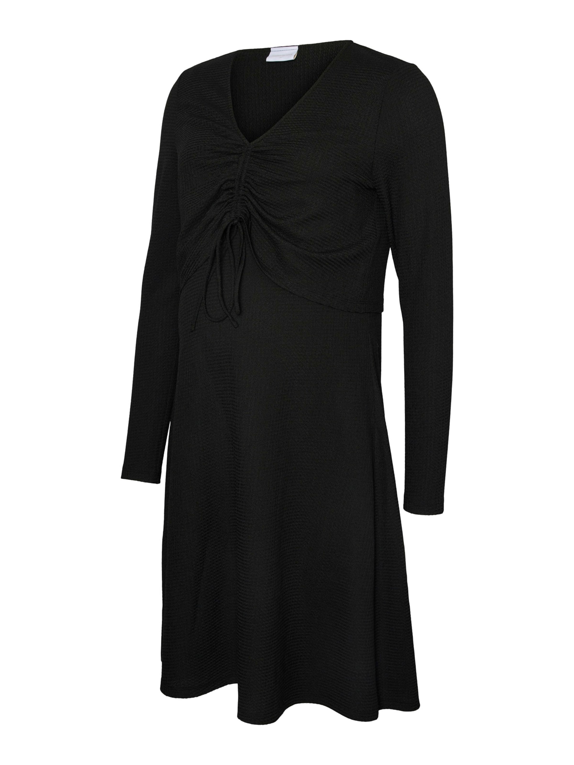 MAMALICIOUS Kjole 'MLSELIMA' i sort: forside