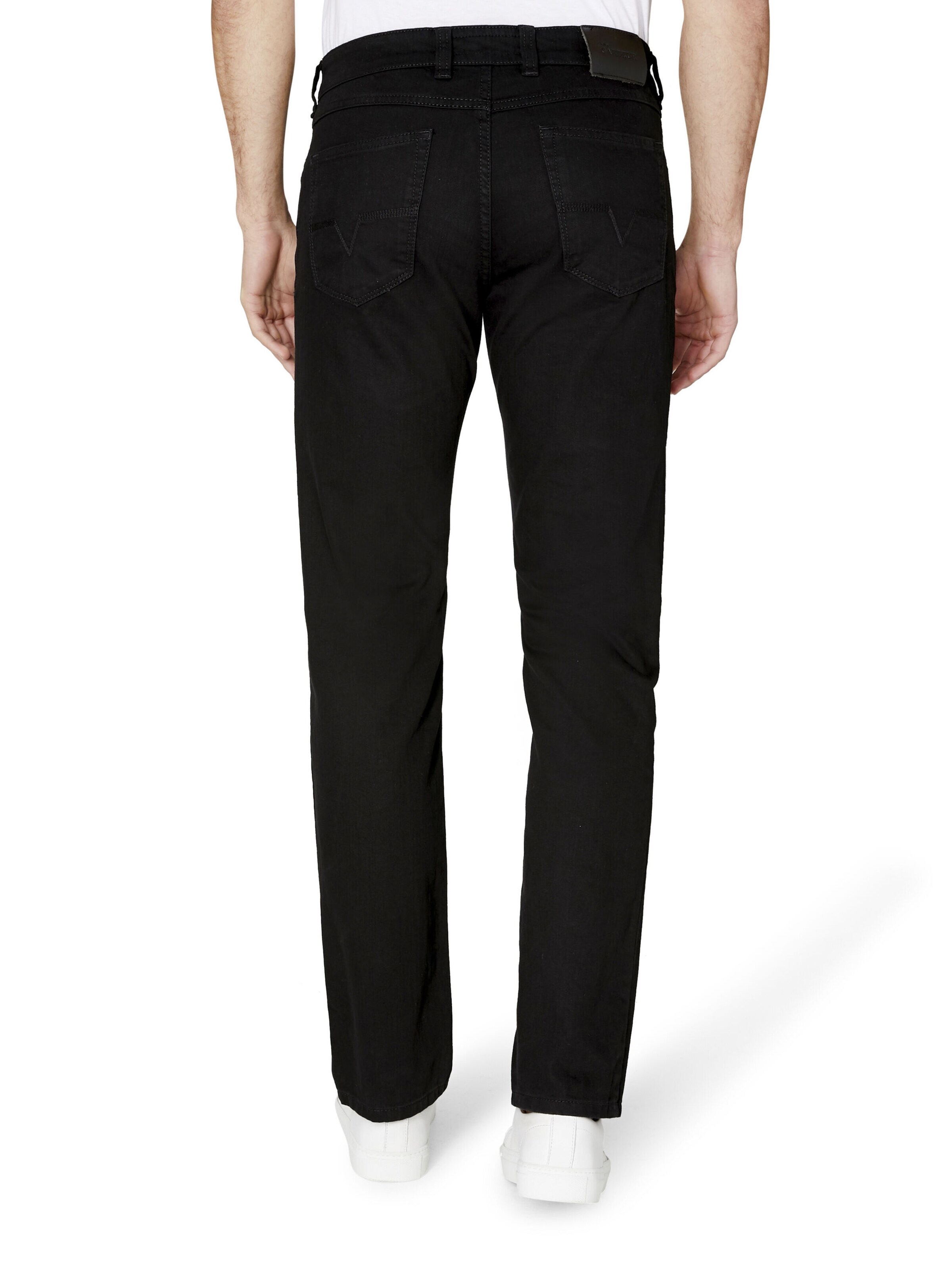 ATELIER GARDEUR Regular Jeans ´Denim Nevio´, Komfort-Stretch-Performance, Regular Fit in Schwarz