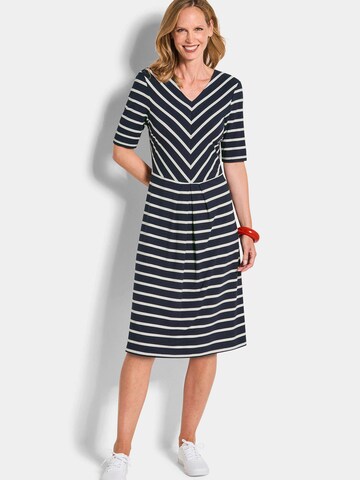 Goldner Jurk in Blauw: voorkant