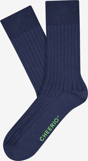 CHEERIO* Socken 'TOUGH GUY' in blau, Produktansicht