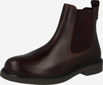 Chelsea Boots 'SCUTAR' G-Star RAW en marron : devant