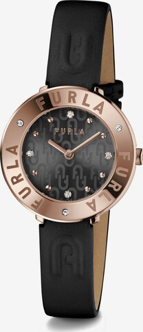FURLA Analoog horloge 'Essential' in Zwart