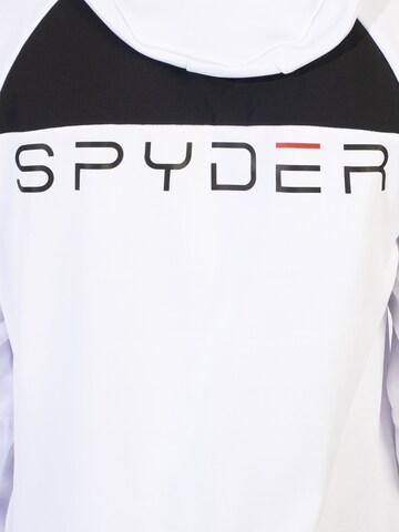 Sweat de sport Spyder en blanc