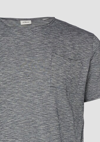 T-Shirt s.Oliver en bleu