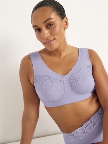 Cellbes of Sweden Bra in Purple: front