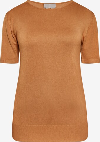 T-shirt RISA en marron : devant