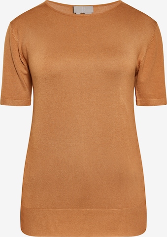 T-shirt RISA en marron : devant