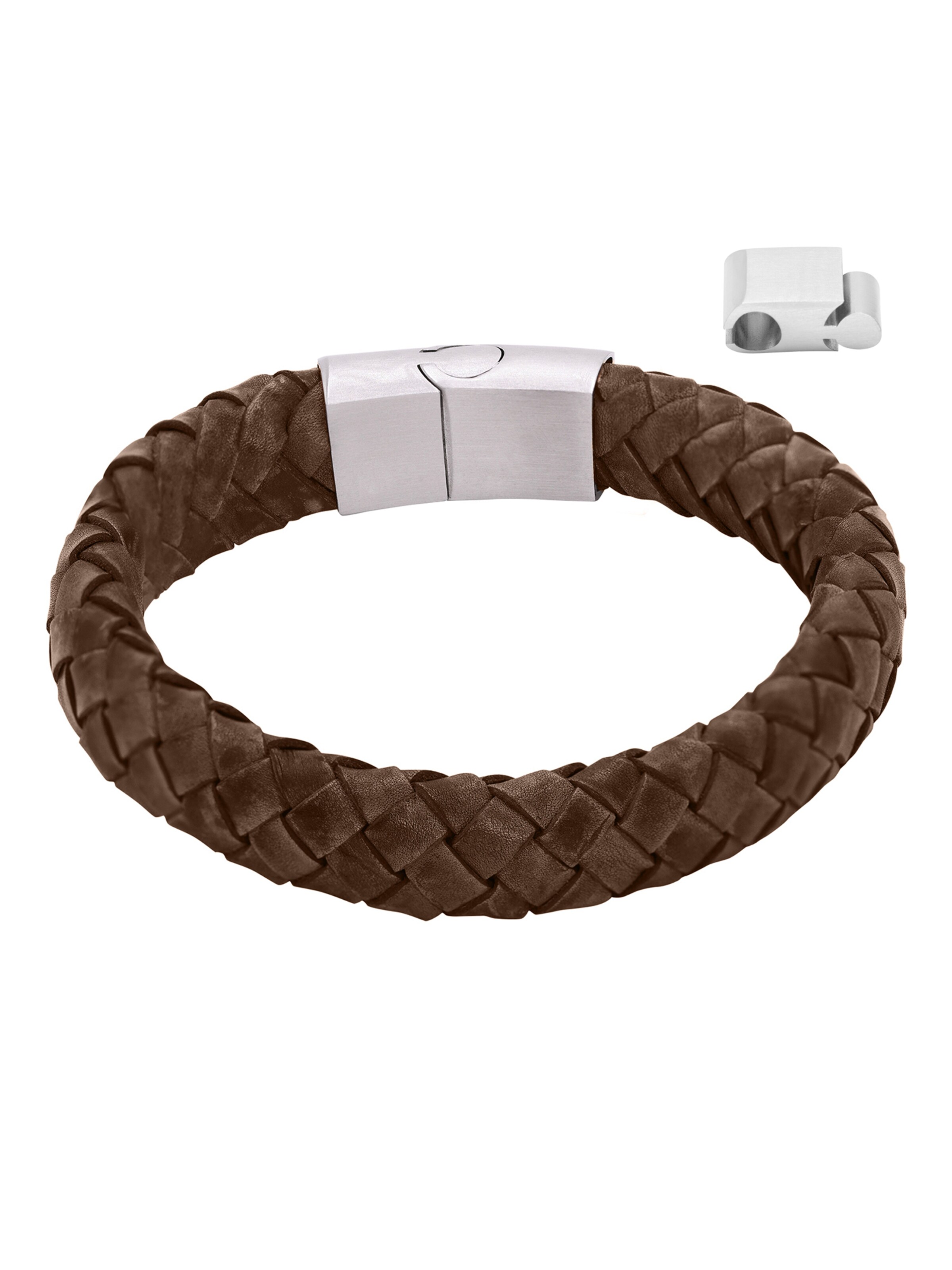 Bracelet 'Enno' Heideman en marron : devant