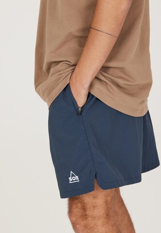 SOS Loosefit Shorts 'Whitsunday' in Blau