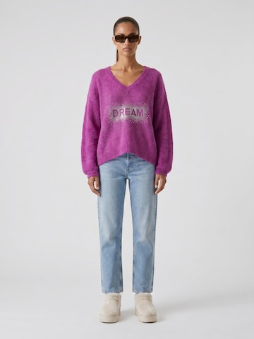 Pull-over oversize 'Silja' americandreams en violet