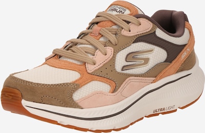 SKECHERS Tenisice za trčanje 'GO RUN CONSISTENT 2.0' u čokolada / svijetlosmeđa / puder roza / prljavo bijela, Pregled proizvoda