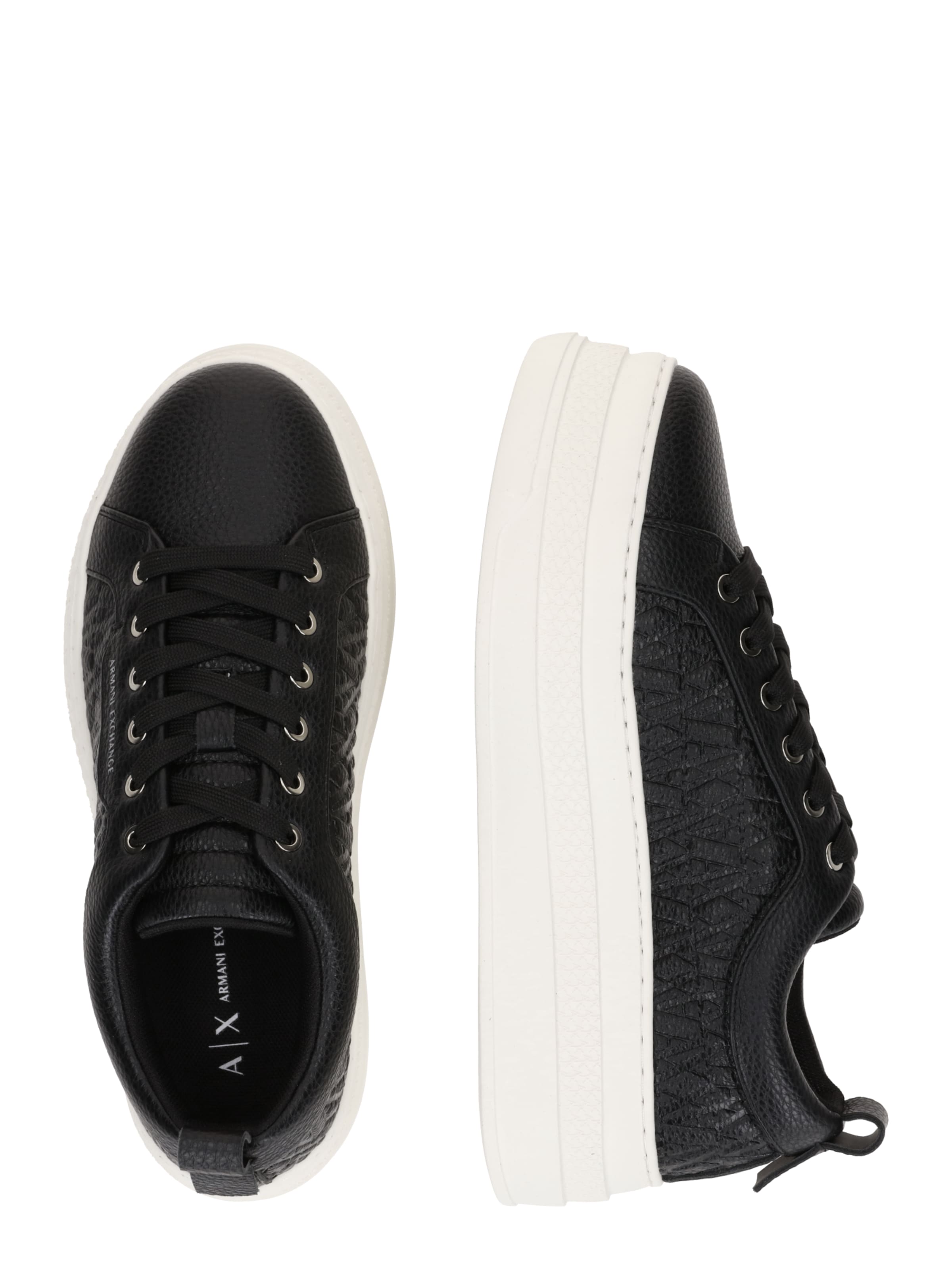 ARMANI EXCHANGE - Zapatillas deportivas bajas en negro