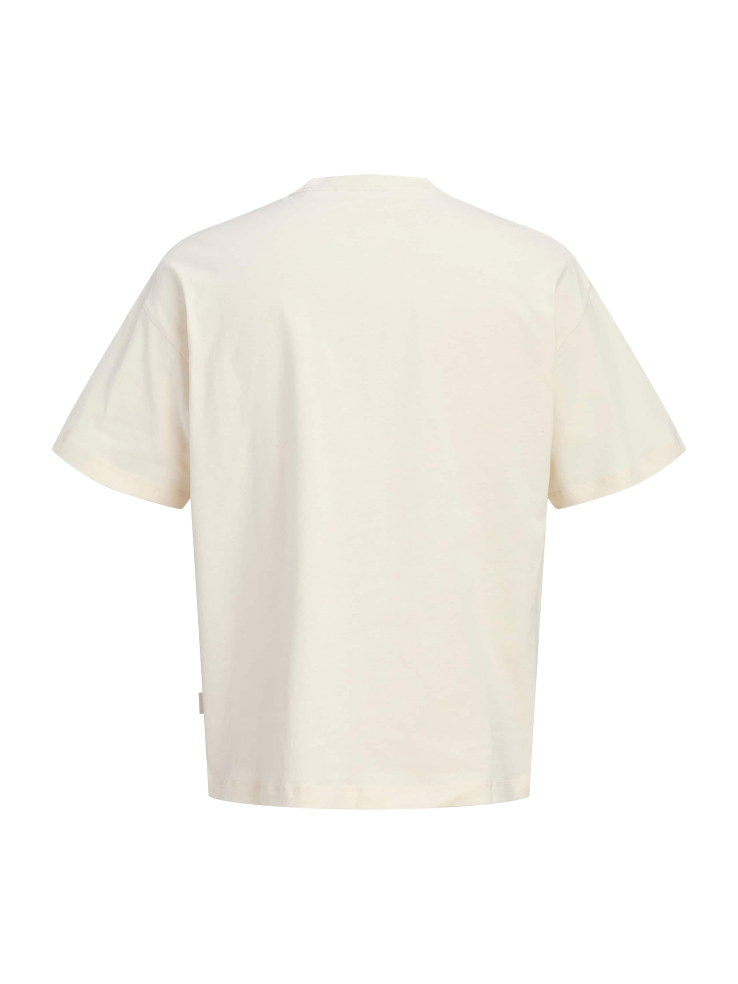 Maglietta 'JORCHAMBERI' di JACK & JONES in bianco