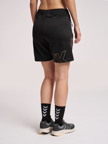 Regular Pantalon de sport 'Cima' Hummel en noir