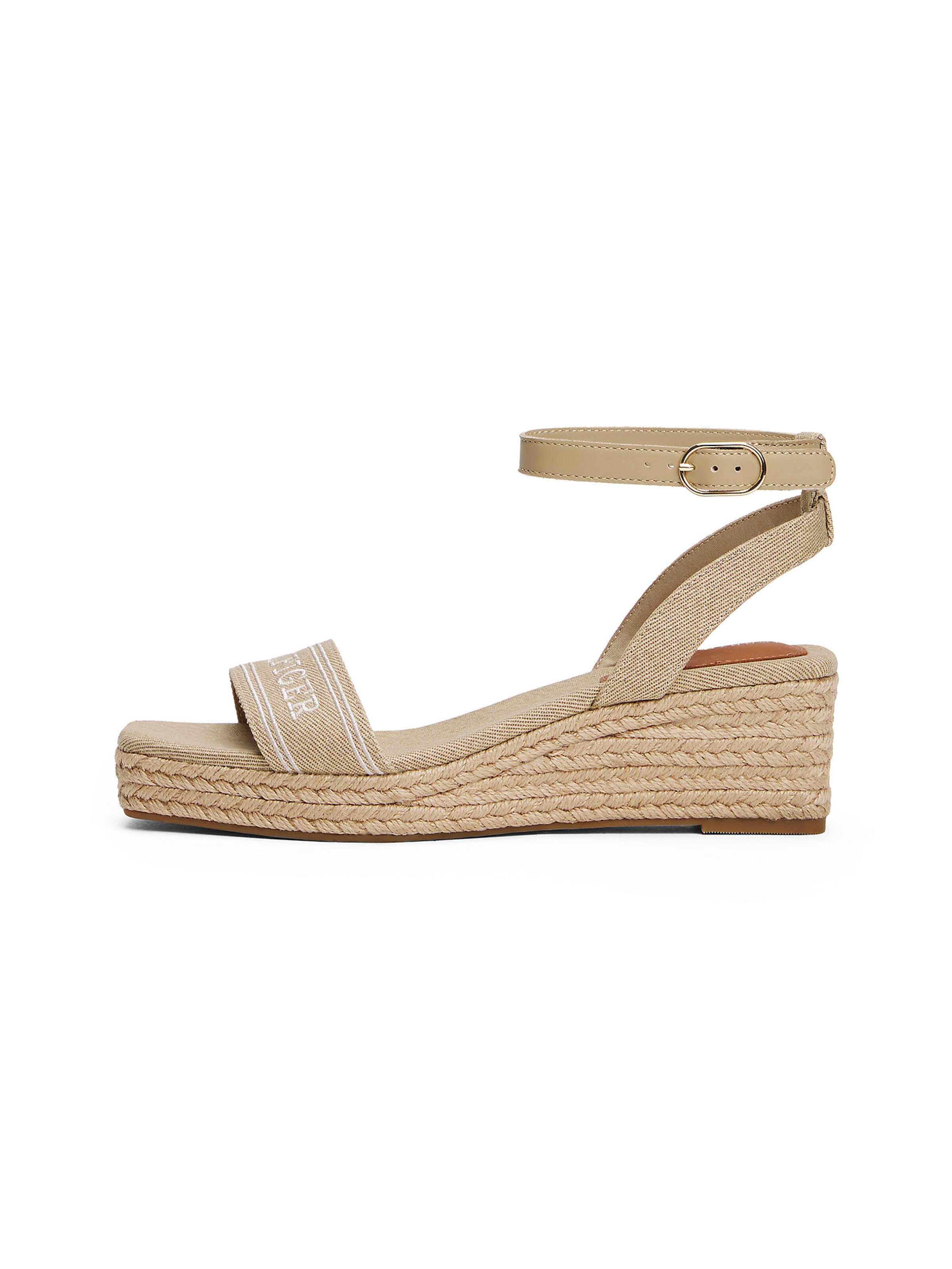 TOMMY HILFIGER Sandale in Beige: Vorderseite