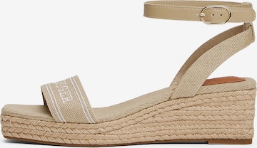 TOMMY HILFIGER Sandaal in Beige: voorkant