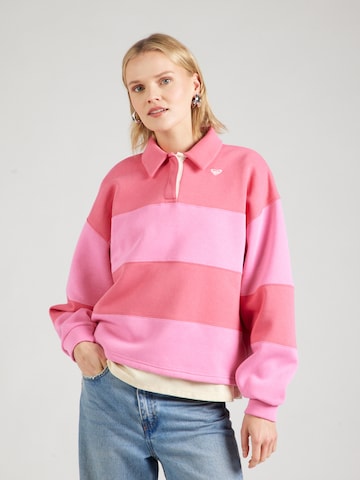 Felpa di ROXY in rosa: frontale