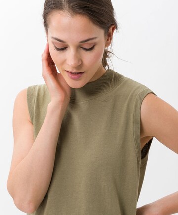 BRAX Knitted Top 'Nancy' in Green