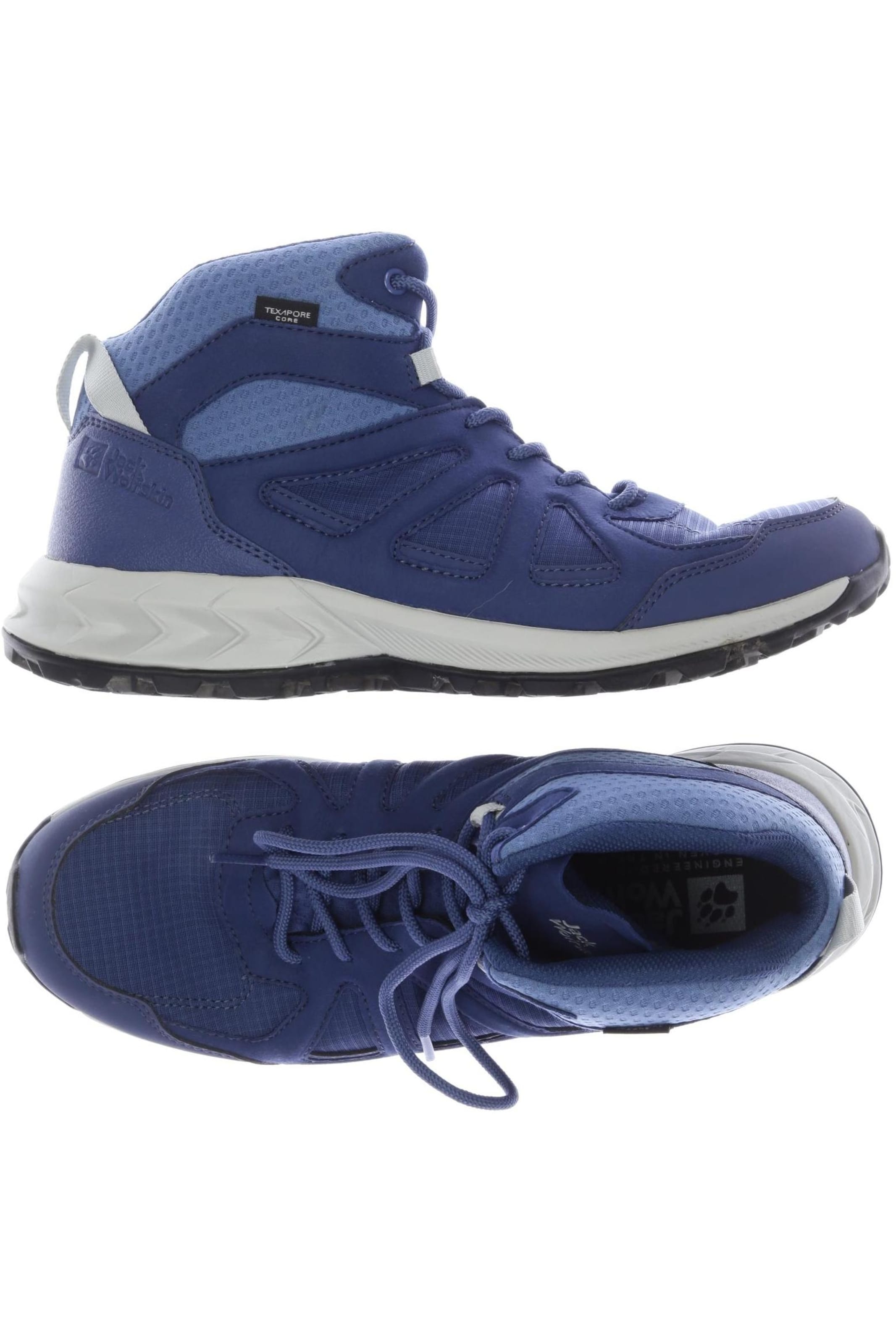 JACK WOLFSKIN Anke & Mid-Calf Boots in 39,5 in Blue: front