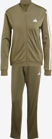 ADIDAS SPORTSWEAR Tracksuit 'Essentials' in Green: front