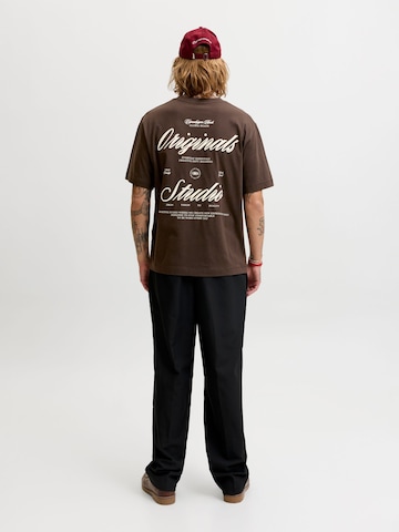 JACK & JONES Shirt in Brown