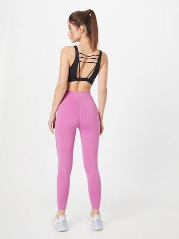 ADIDAS SPORTSWEAR Skinny Sporthose 'Optime Luxe' in Lila