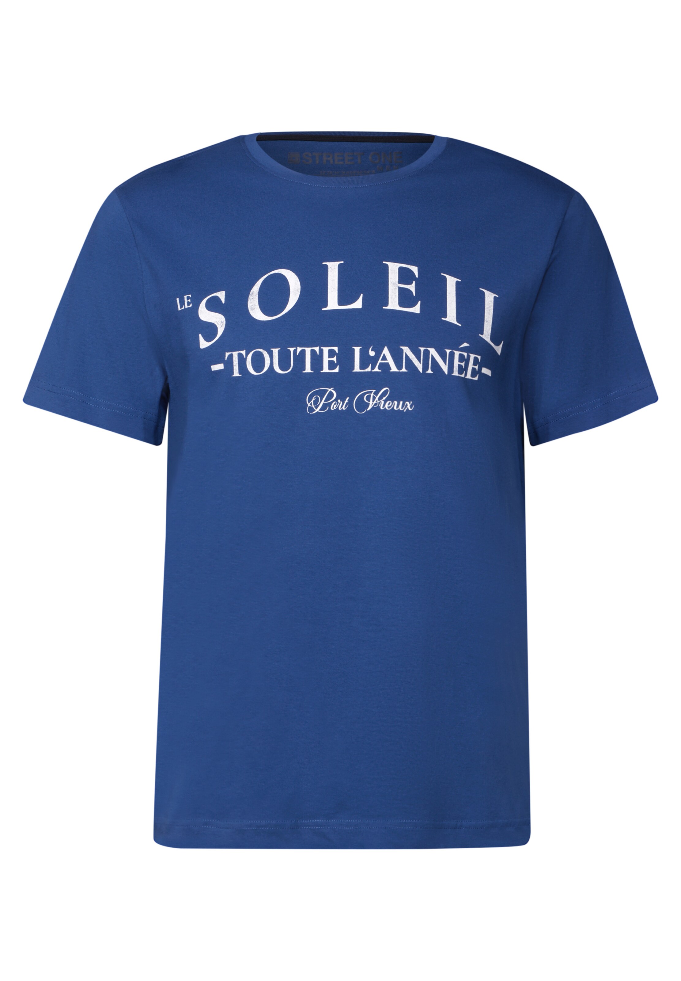 Street One MEN Shirt in Blue: front