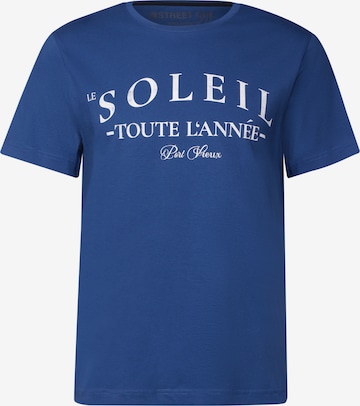 Street One MEN Shirt in Blue: front
