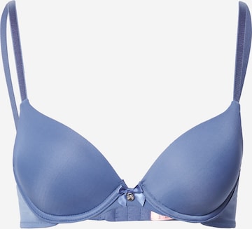 Sutien de tricou Sutien de la Hunkemöller pe albastru: față