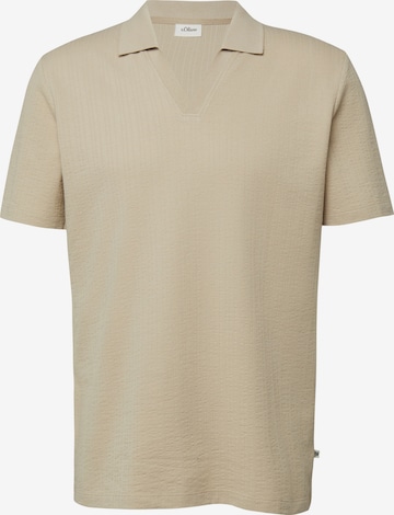 T-Shirt s.Oliver en beige : devant