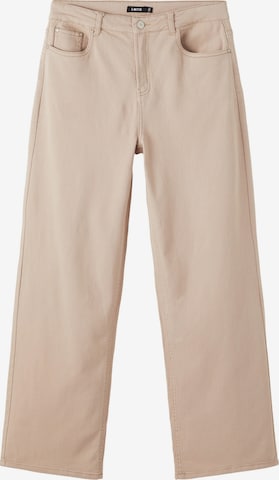 LMTD Wide leg Jeans 'TAZZA' in Brown: front