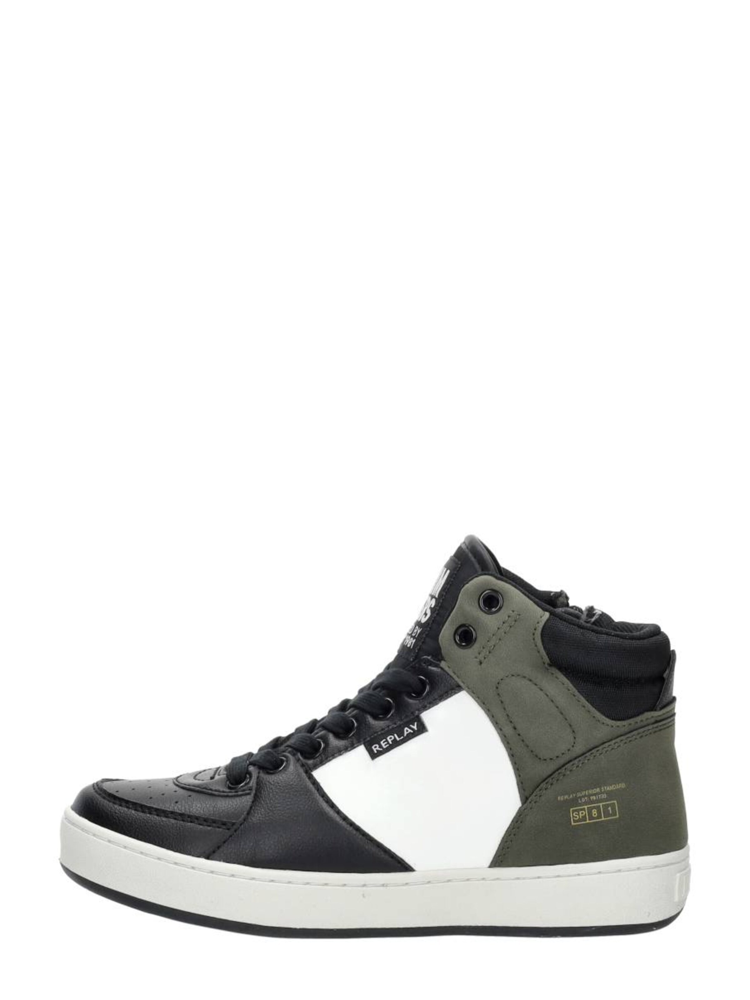 REPLAY Trainers 'Cobra 6' in Black: front