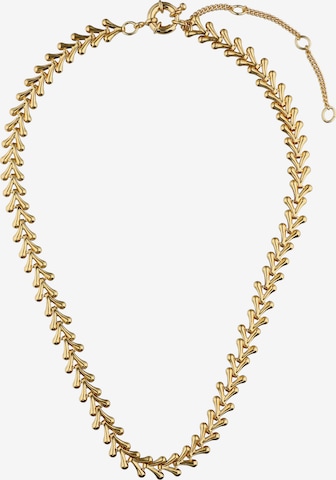 Six Necklace ' ' in Gold: front