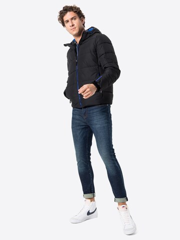 Superdry Regular fit Tussenjas in Zwart