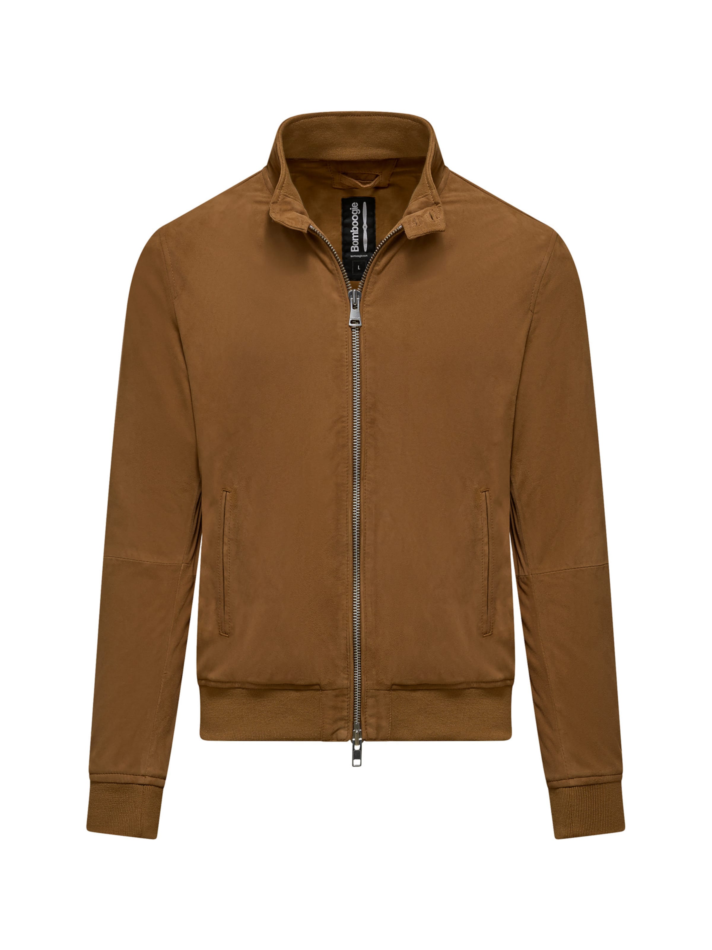 BOMBOOGIE Jacke in Braun: Vorderseite