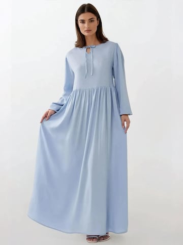 Hiccup Kleid in Blau: Vorderseite