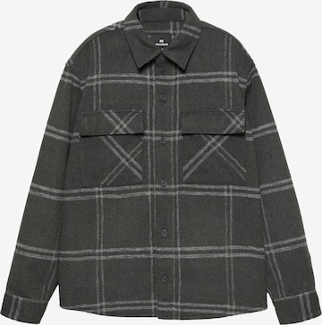 Pull&Bear Välikausitakki värissä musta: etupuoli