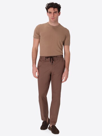 Regular Pantalon chino 'York' Distretto12 en marron