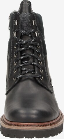 SIOUX Lace-Up Boots in Black