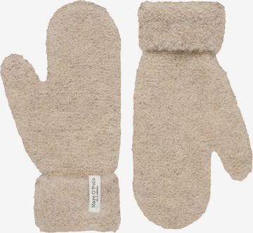 Moufles Marc O'Polo en beige : devant
