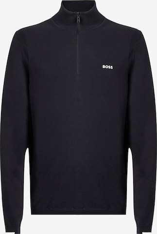 BOSS Trui 'Ever-X' in Blauw: voorkant