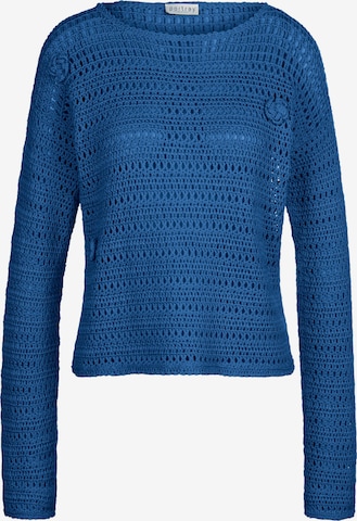 Pull-over portray berlin en bleu : devant