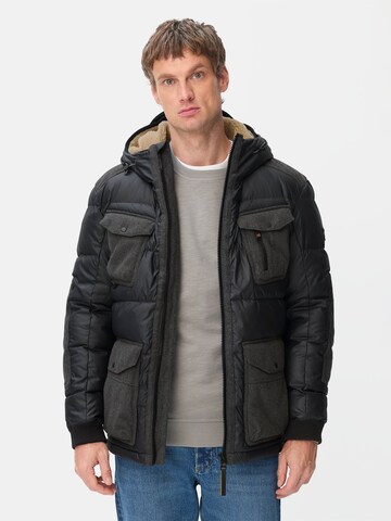 CAMEL ACTIVE Winter Jacket in Blue: front