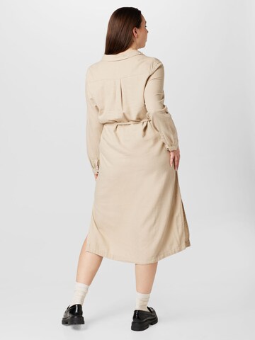 ONLY Carmakoma Blousejurk 'Caro' in Beige